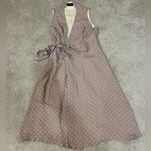 Fauxgerty The Florence Midi Sleeveless Dress